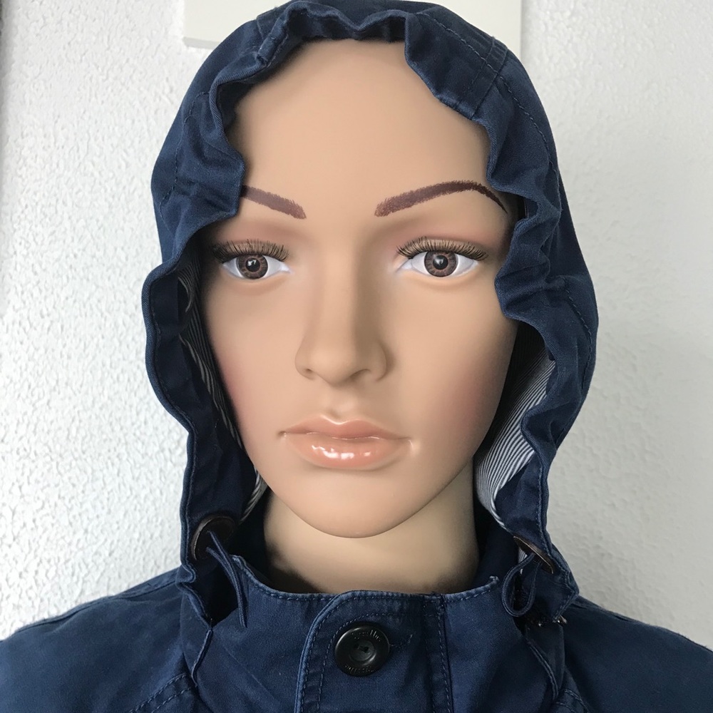 Cyrillus Coat Jacket Zipper Small EUC Paris - Picture 6 of 14
